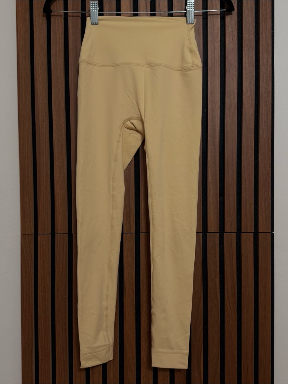 Set Active Butter yellow leggings XS